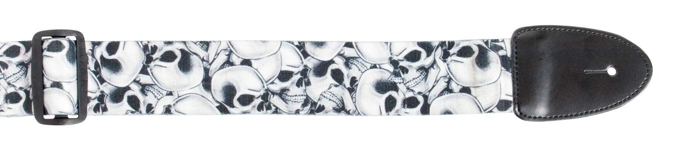 XTR | LS114 | Poly Cotton Guitar Strap | Skull Pile XTR | LS114 | Poly Cotton Guitar Strap | Skull Pile